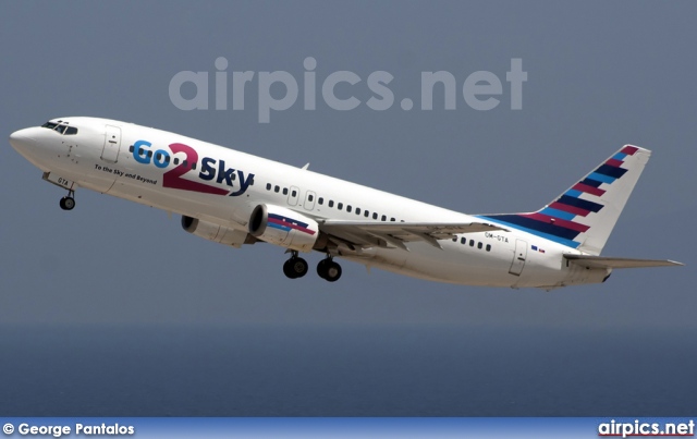 OM-GTA, Boeing 737-400, Go2Sky