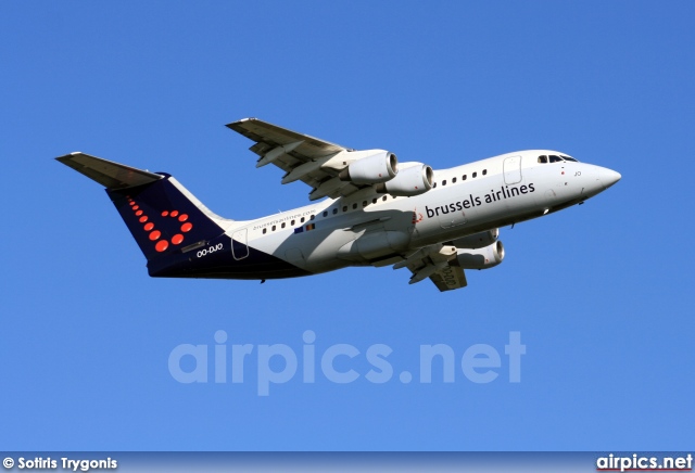 OO-DJO, British Aerospace Avro RJ85, Brussels Airlines