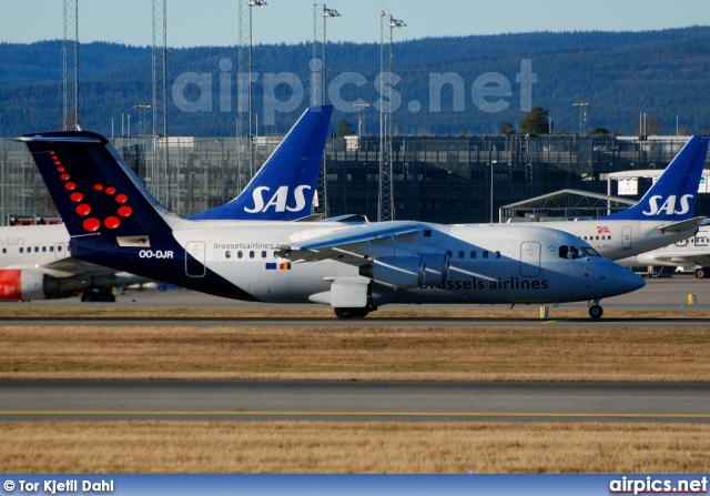 OO-DJR, British Aerospace Avro RJ85, Brussels Airlines