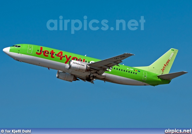 OO-JAM, Boeing 737-400, Jet4you.com