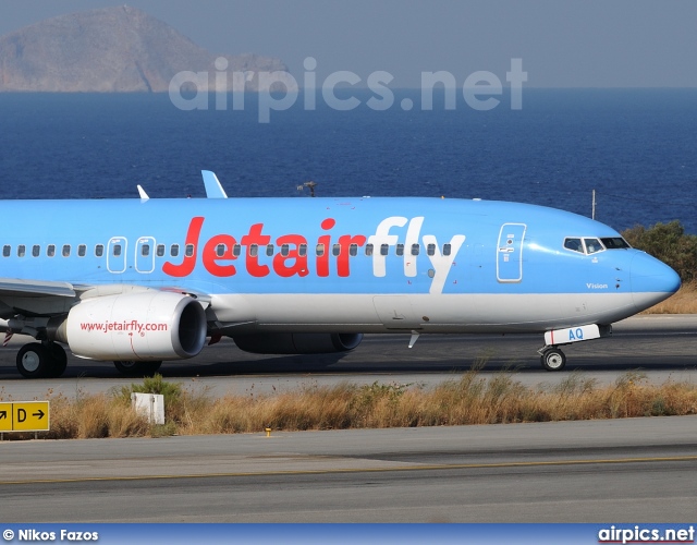 OO-JAQ, Boeing 737-800, Jetairfly