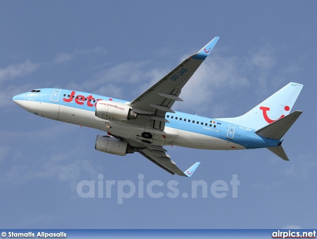 OO-JAS, Boeing 737-700, Jetairfly