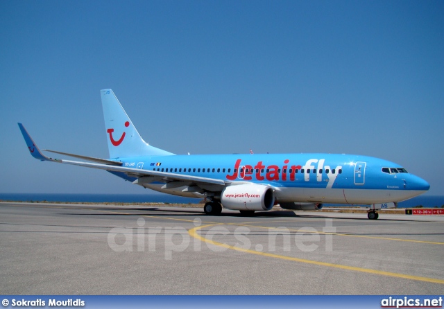 OO-JAS, Boeing 737-700, Jetairfly