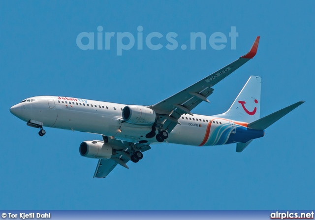 OO-JFD, Boeing 737-800, Jetairfly