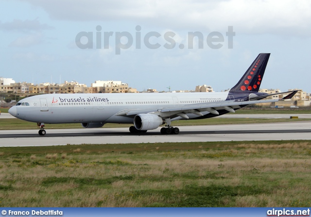 OO-SFV, Airbus A330-300, Brussels Airlines