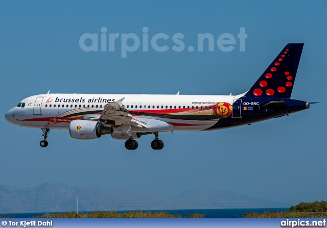 OO-SNC, Airbus A320-200, Brussels Airlines