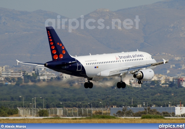 OO-SSM, Airbus A319-100, Brussels Airlines