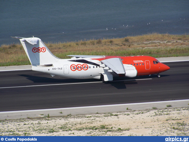 OO-TAZ, British Aerospace BAe 146-200QC, TNT Airways