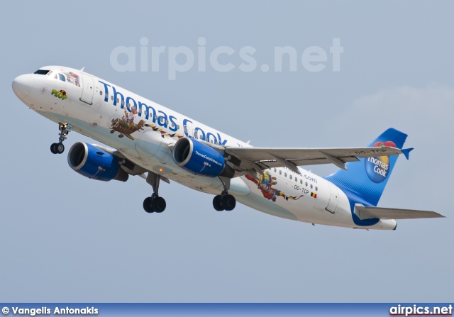 OO-TCP, Airbus A320-200, Thomas Cook Airlines (Belgium)