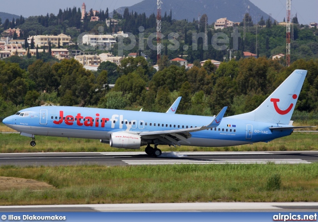 OO-VAC, Boeing 737-800, Jetairfly