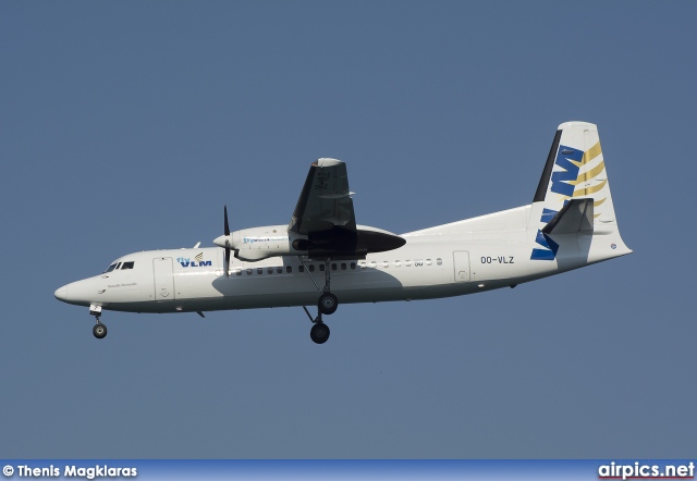 OO-VLZ, Fokker 50, VLM Airlines