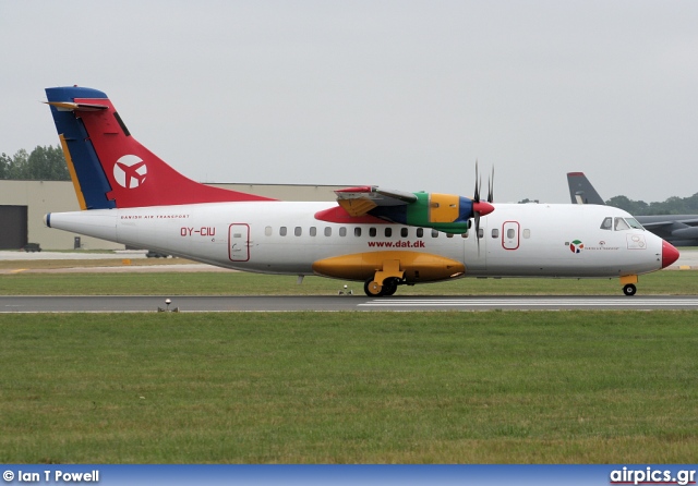 OY-CIU, ATR 42-300, Danish Air Transport