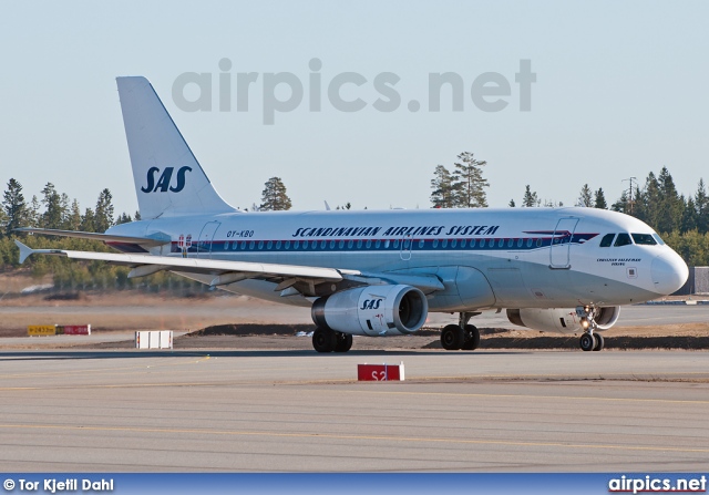 OY-KBO, Airbus A319-100, Scandinavian Airlines System (SAS)