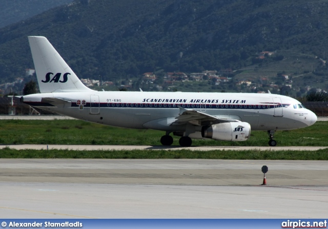 OY-KBO, Airbus A319-100, Scandinavian Airlines System (SAS)