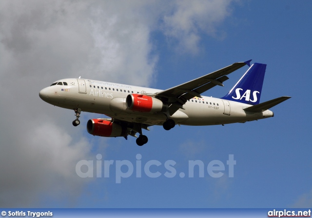 OY-KBP, Airbus A319-100, Scandinavian Airlines System (SAS)