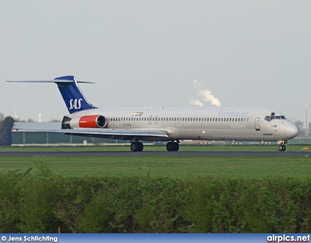 OY-KHG, McDonnell Douglas MD-82, Scandinavian Airlines System (SAS)