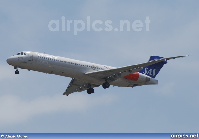 OY-KHU, McDonnell Douglas MD-87, Scandinavian Airlines System (SAS)