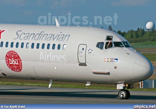 OY-KHU, McDonnell Douglas MD-87, Scandinavian Airlines System (SAS)