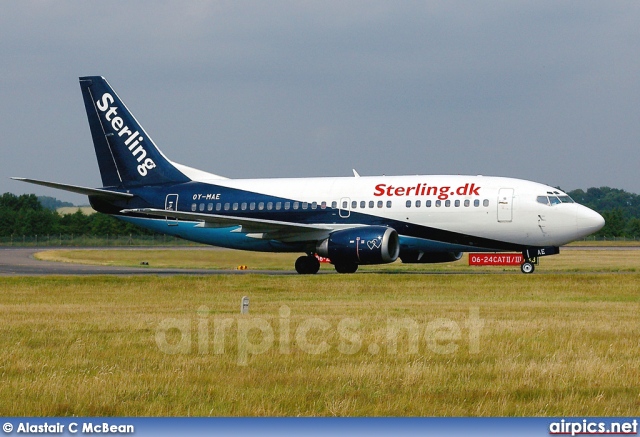 OY-MAE, Boeing 737-500, Sterling Airlines