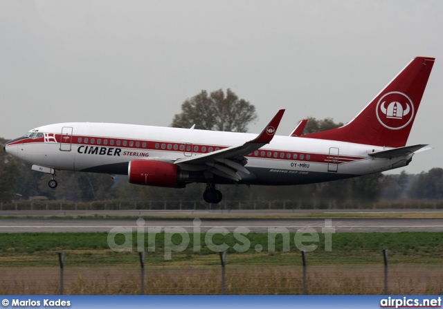 OY-MRU, Boeing 737-700, Cimber Sterling