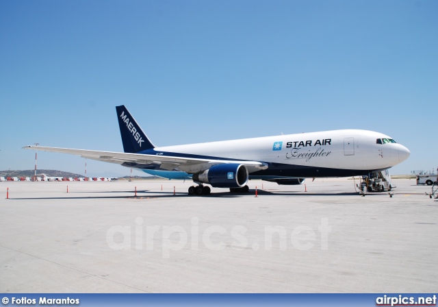 OY-SRG, Boeing 767-200ER(SF), Star Air (Maersk)