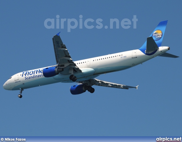 OY-VKD, Airbus A321-200, Thomas Cook Airlines Scandinavia