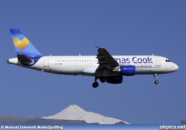 OY-VKM, Airbus A320-200, Thomas Cook Airlines Scandinavia