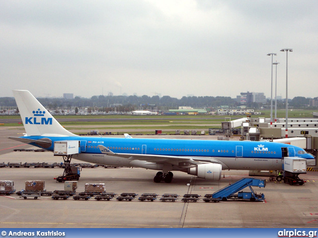 PH-AOB, Airbus A330-200, KLM Royal Dutch Airlines