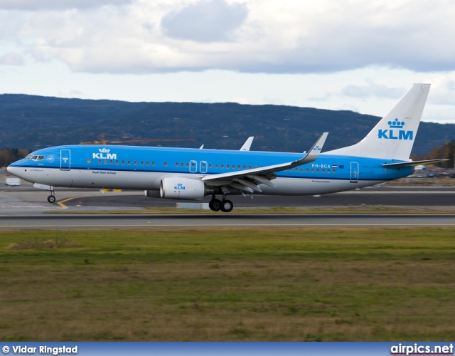 PH-BCA, Boeing 737-800, KLM Royal Dutch Airlines