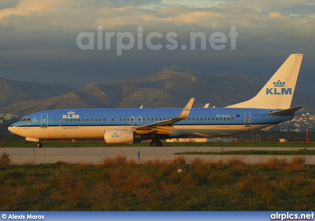 PH-BGA, Boeing 737-800, KLM Royal Dutch Airlines