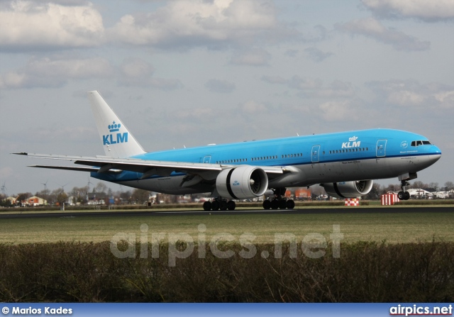 PH-BQK, Boeing 777-200ER, KLM Royal Dutch Airlines