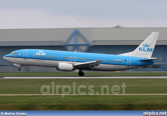 PH-BTF, Boeing 737-400, KLM Royal Dutch Airlines