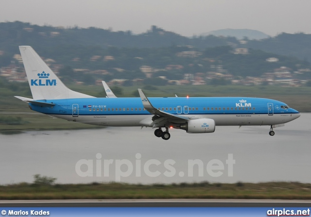 PH-BXW, Boeing 737-800, KLM Royal Dutch Airlines