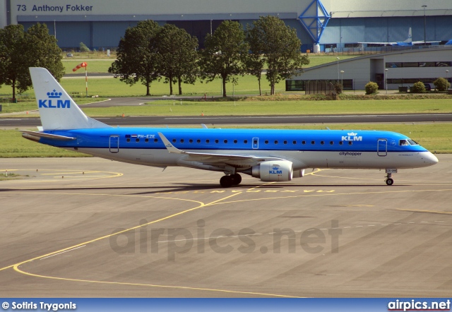 PH-EZE, Embraer ERJ 190-100STD (Embraer 190), KLM Cityhopper