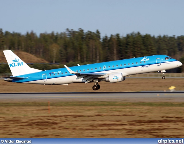 PH-EZI, Embraer ERJ 190-100STD (Embraer 190), KLM Cityhopper