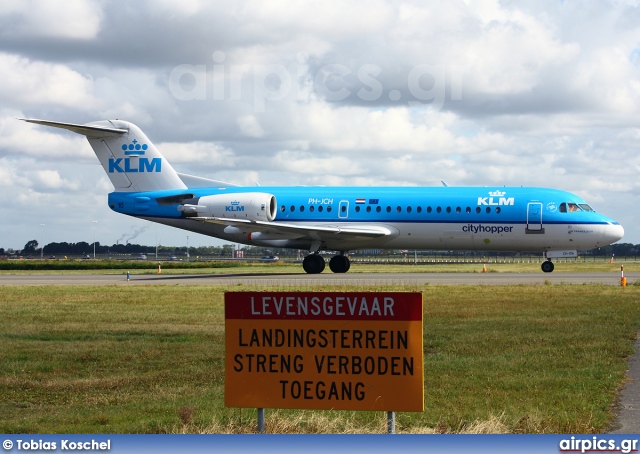 PH-JCH, Fokker 70, KLM Cityhopper