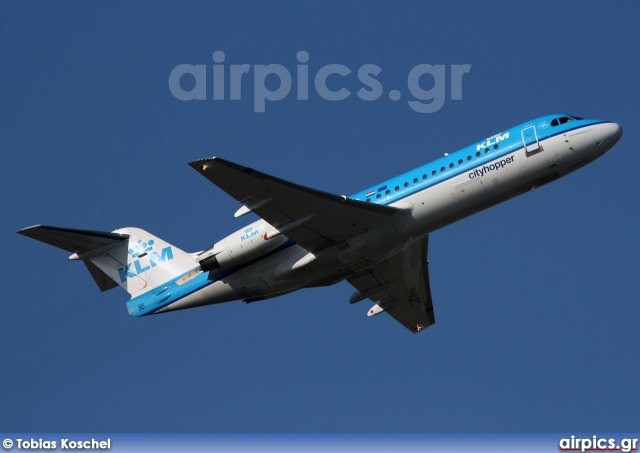 PH-KZC, Fokker 70, KLM Cityhopper