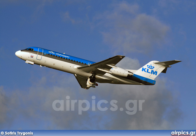 PH-KZP, Fokker 70, KLM Cityhopper