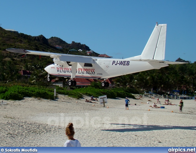 PJ-WEB, Britten-Norman BN-2B Islander II, Winward Express