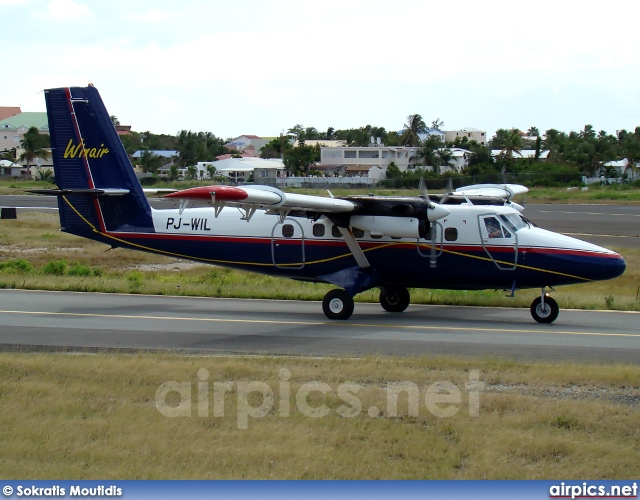 PJ-WIL, De Havilland Canada DHC-6-300 Twin Otter, Winair