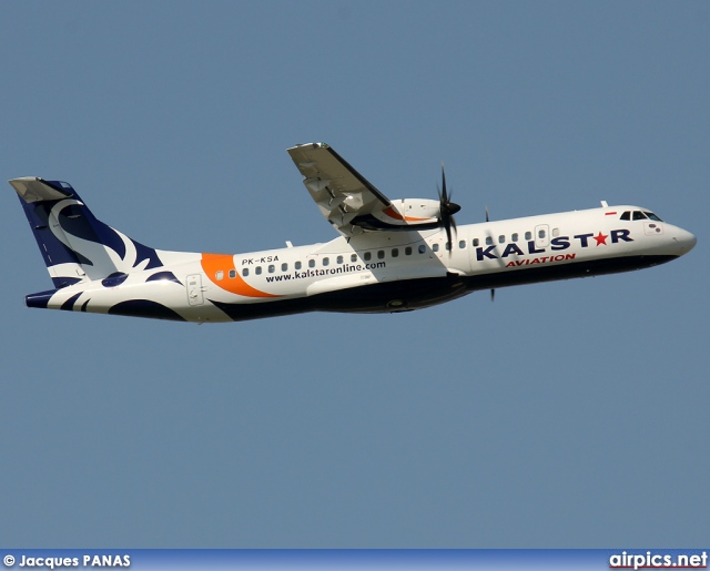 PK-KSA, ATR 72-600, KalStar Aviation