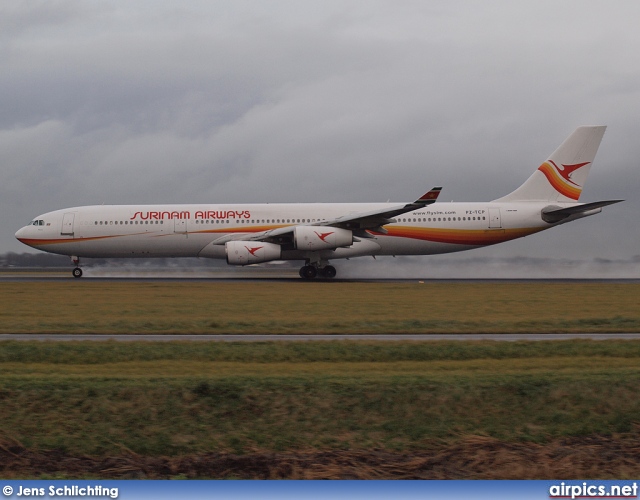 PZ-TCP, Airbus A340-300, Surinam Airways