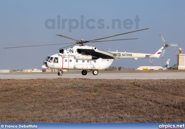 RA-22981, Mil Mi-8MTV-1, United Nations