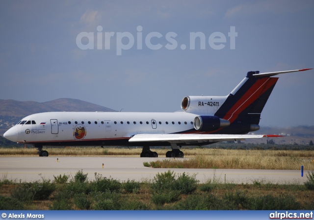 RA-42411, Yakovlev Yak-42-D, RusJet