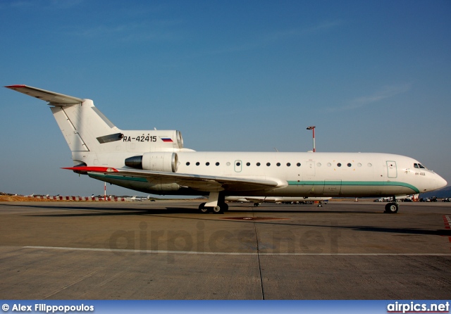 RA-42415, Yakovlev Yak-42-D, Private