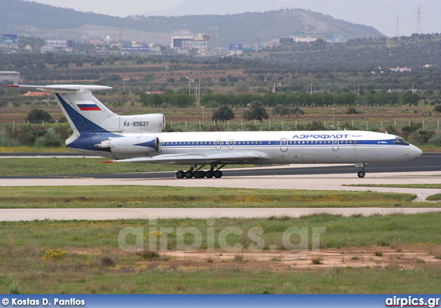 RA-85637, Tupolev Tu-154M, Aeroflot