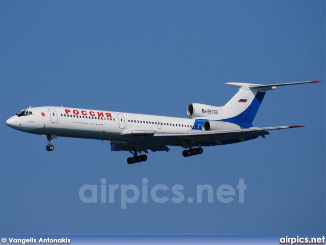 RA-85785, Tupolev Tu-154M, Rossiya Airlines