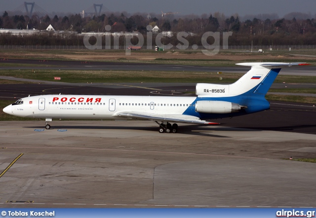 RA-85836, Tupolev Tu-154M, Rossiya Airlines