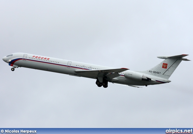 RA-86467, Ilyushin Il-62-M, Rossiya Airlines