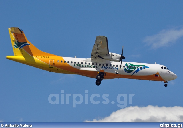 RP-C7254, ATR 72-210, Cebu Pacific